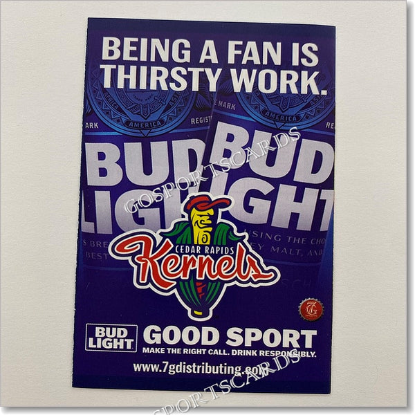 2021 Cedar Rapids Kernels Pocket Schedule