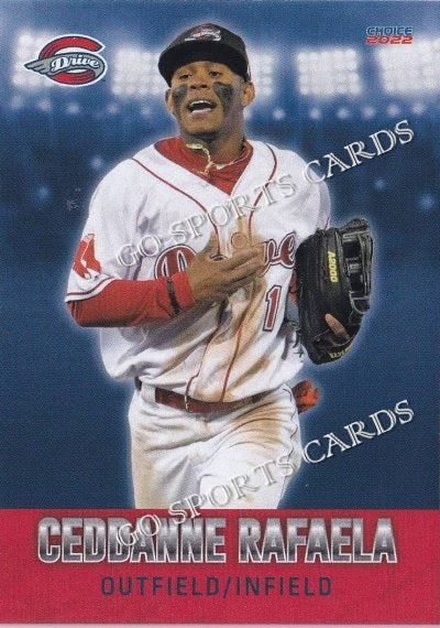 2022 Greenville Drive Ceddanne Rafaela – Go Sports Cards