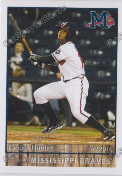 2014 Mississippi Braves Cedric Hunter