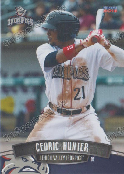 2016 Lehigh Valley IronPigs Cedric Hunter