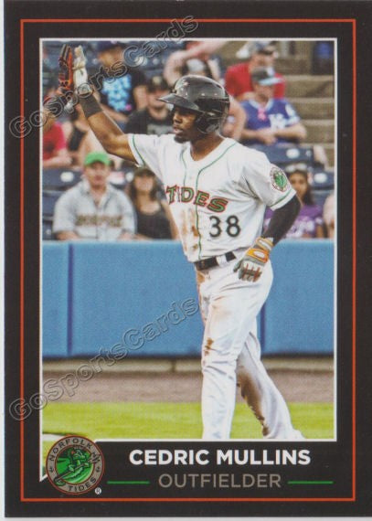 2019 Norfolk Tides Cedric Mullins