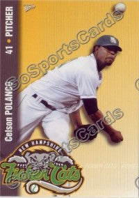 2009 New Hampshire Fisher Cats Celson Polanco