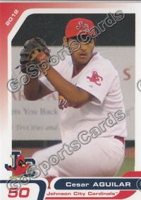 2012 Johnson City Cardinals Cesar Aguilar