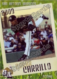 2009 San Antonio Missions Cesar Carrillo