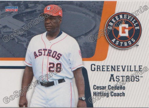 2013 Greeneville Astros Cesar Cedeno