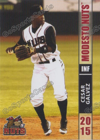 2015 Modesto Nuts Cesar Galvez