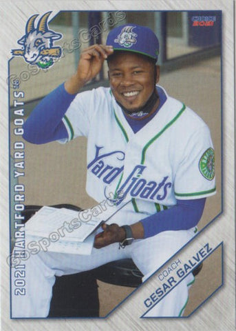 2021 Hartford Yard Goats Cesar Galvez