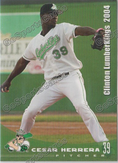 2004 Clinton Lumberkings Cesar Herrera