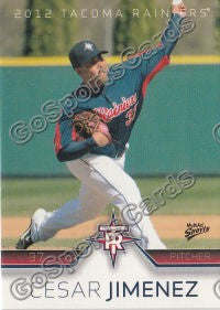 2012 Tacoma Rainiers Cesar Jimenez