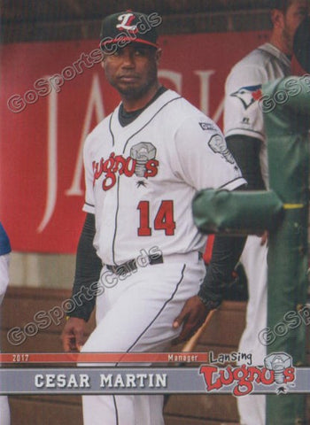 2017 Lansing Lugnuts Cesar Martin