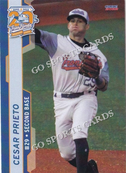 2022 Aberdeen IronBirds Cesar Prieto