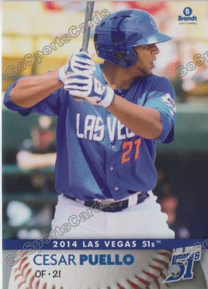 2014 Las Vegas 51s Cesar Puello