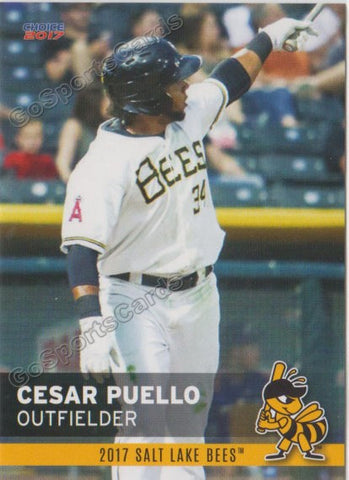 2017 Salt Lake Bees Cesar Puello