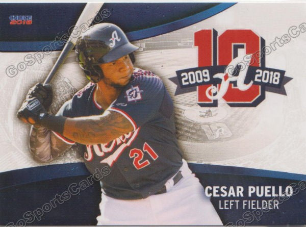 2018 Reno Aces Cesar Puello