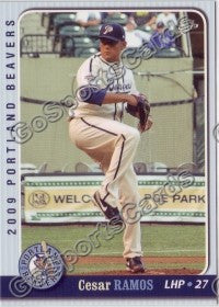 2009 Portland Beavers Cesar Ramos