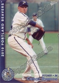 2010 Portland Beavers Cesar Ramos
