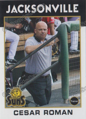 2016 Jacksonville Suns Cesar Roman