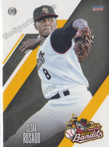 2018 Quad Cities River Bandits Cesar Rosado