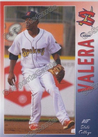 2013 State College Spikes Cesar Valera