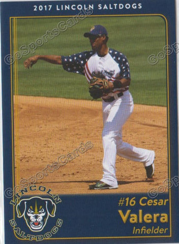 2017 Lincoln Saltdogs Cesar Valera