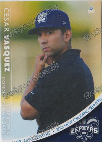 2013 New Orleans Zephyrs Cesar Vasquez
