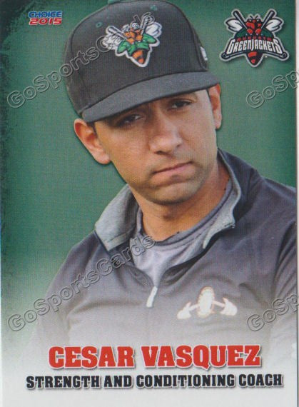 2015 Augusta Greenjackets Cesar Vasquez