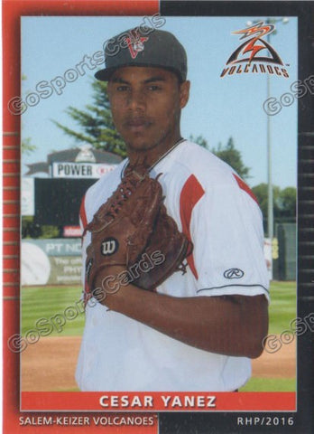2016 Salem Keizer Volcanoes Cesar Yanez