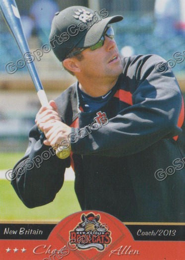 2013 New Britain Rock Cats Chad Allen