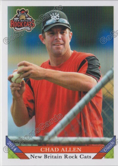 2014 New Britain Rock Cats Chad Allen