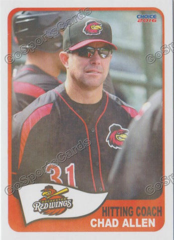 2016 Rochester Red Wings Chad Allen