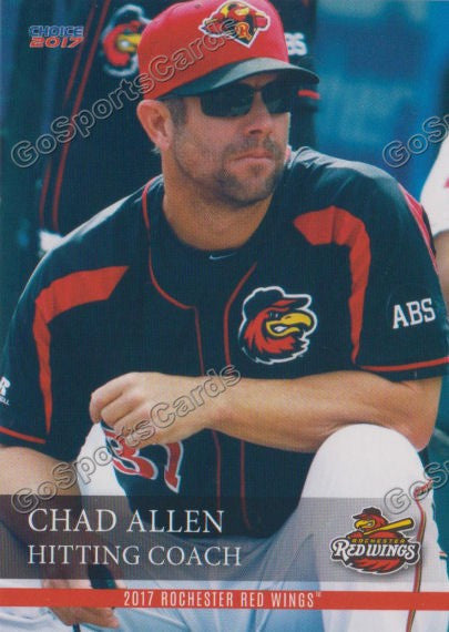 2017 Rochester Red Wings Chad Allen