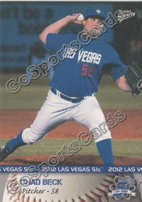 2012 Las Vegas 51s Chad Beck