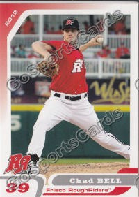 2012 Frisco RoughRiders Chad Bell