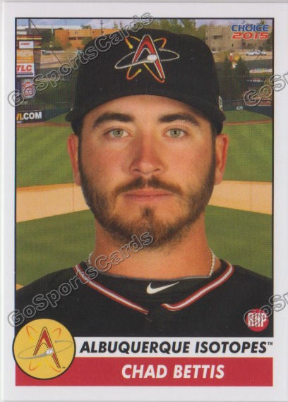 2015 Albuquerque Isotopes Chad Bettis