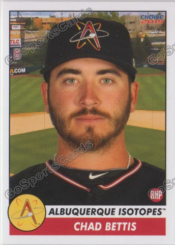 2015 Albuquerque Isotopes Chad Bettis