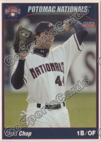 2005 Potomac Nationals Chad Chop