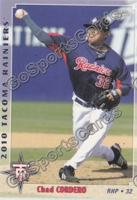 2010 Tacoma Rainiers Chad Cordero