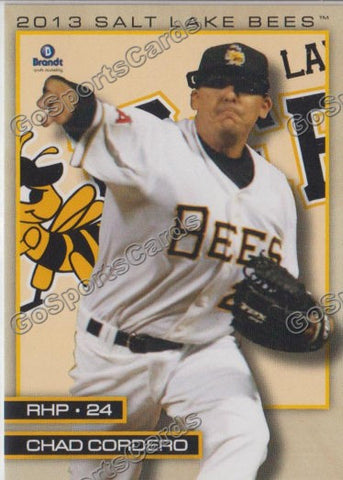 2013 Salt Lake Bees Chad Cordero