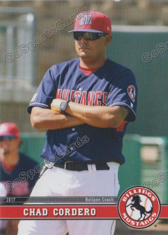 2017 Billings Mustangs Chad Cordero