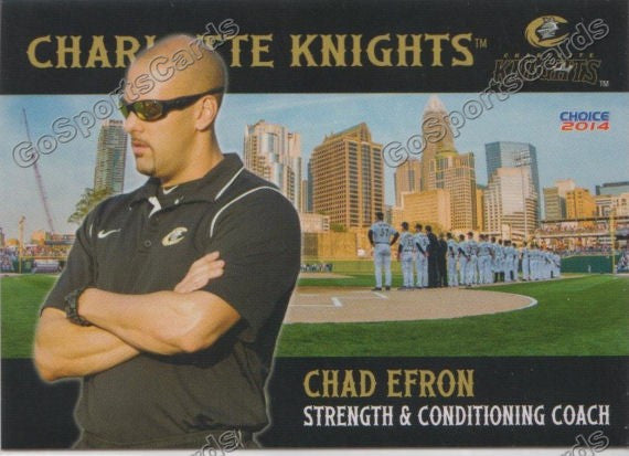 2014 Charlotte Knights Chad Efron