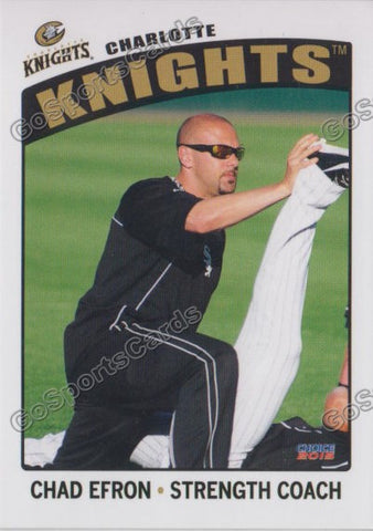 2015 Charlotte Knights Chad Efron