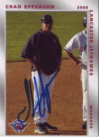 Chad Epperson 2008 GrandStand Lancaster JetHawks (Autograph)