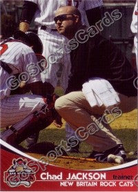 2009 New Britain Rock Cats Chad Jackson