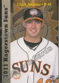 2011 Hagerstown Suns Chad Jenkins