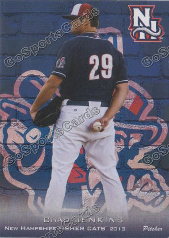 2013 New Hampshire Fisher Cats Chad Jenkins