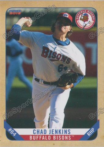 2016 Buffalo Bisons Chad Jenkins