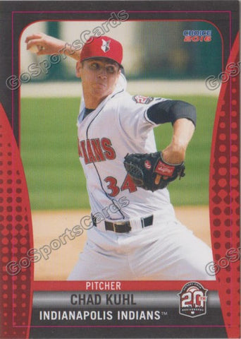 2016 Indianapolis Indians Chad Kuhl