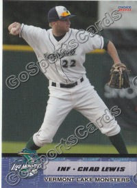 2011 Vermont Lake Monsters Chad Lewis