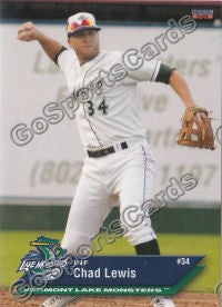 2012 Vermont Lake Monsters Chad Lewis