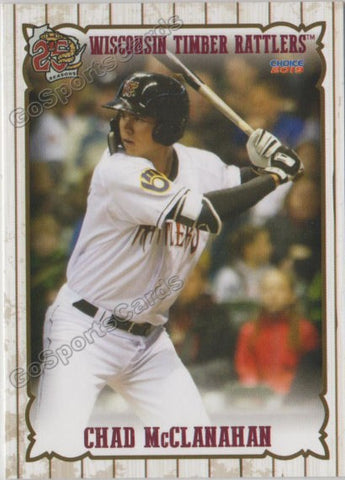 2019 Wisconsin Timber Rattlers Chad McClanahan